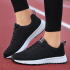 Breathable Tennis Running Walking Gym Shoes Black white